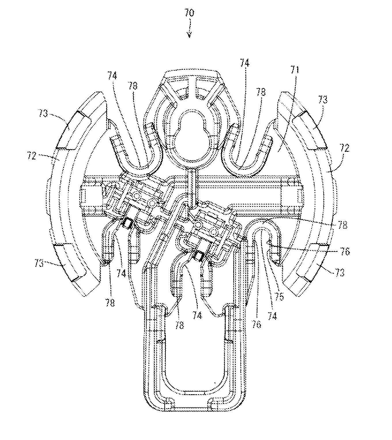 Terminal-fitted retainer and connector