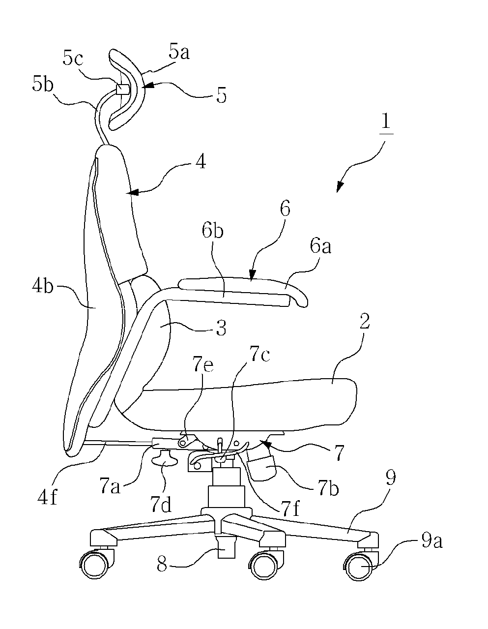 Chair with separate and interconnecting type lumbar and thoracic supports