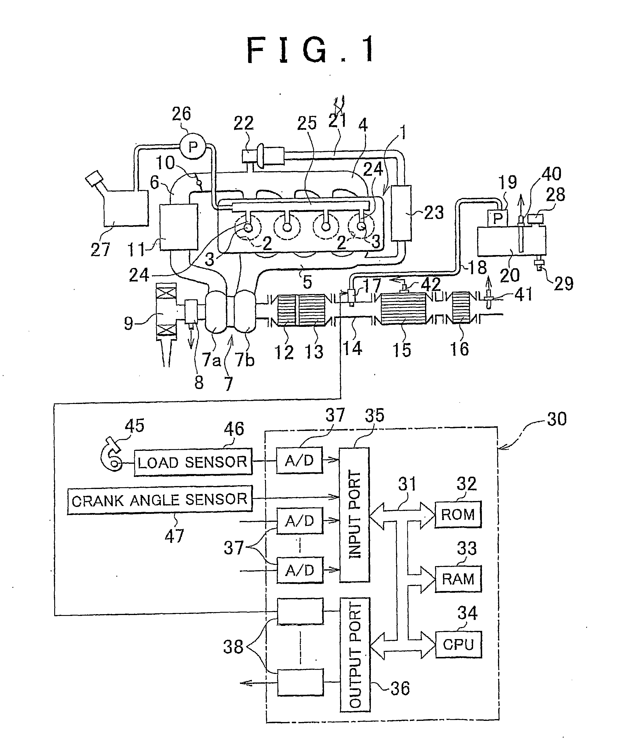 Exhaust emission control system of internal combustion engine and exhaust emission control method