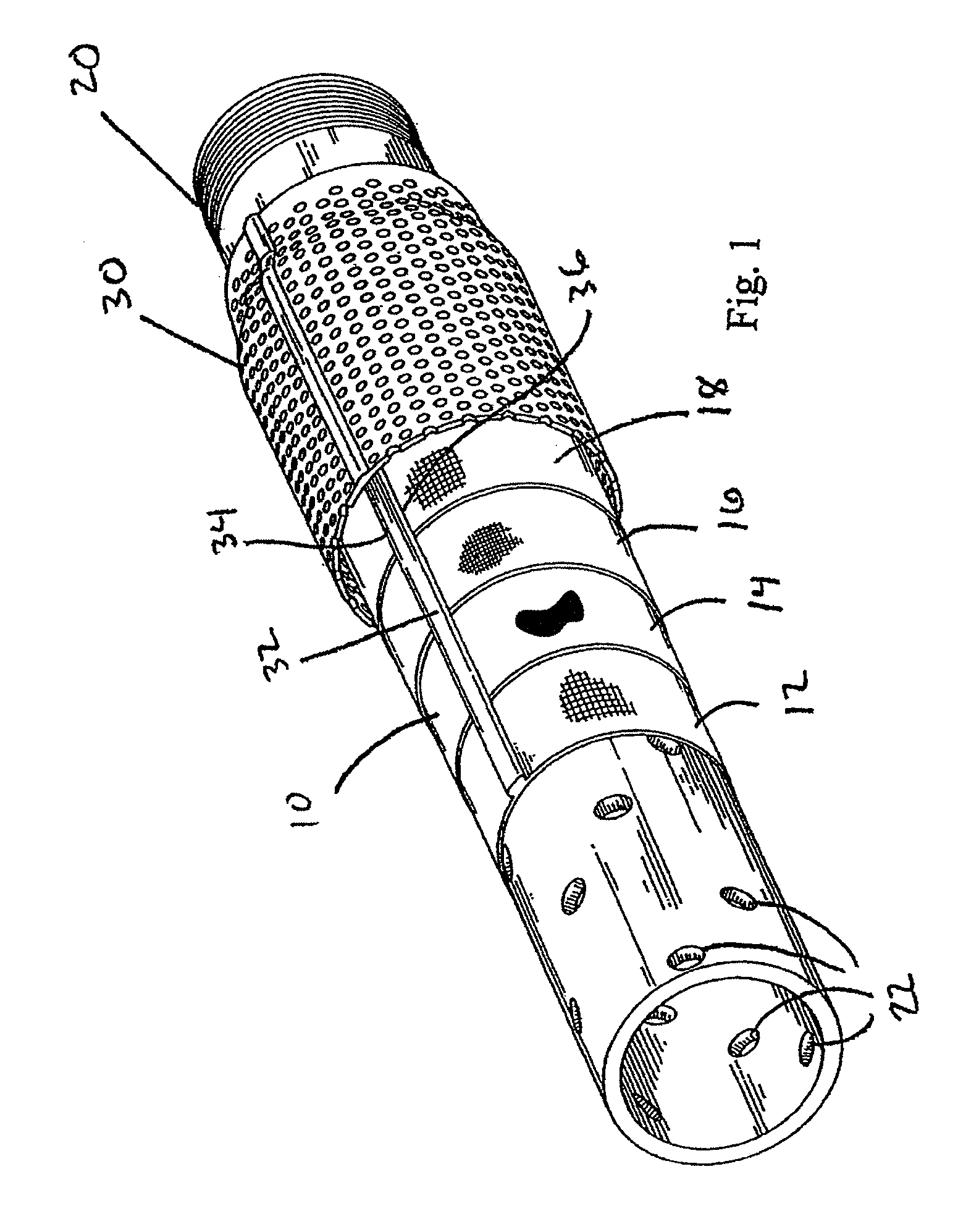 Particle control screen with depth filtration