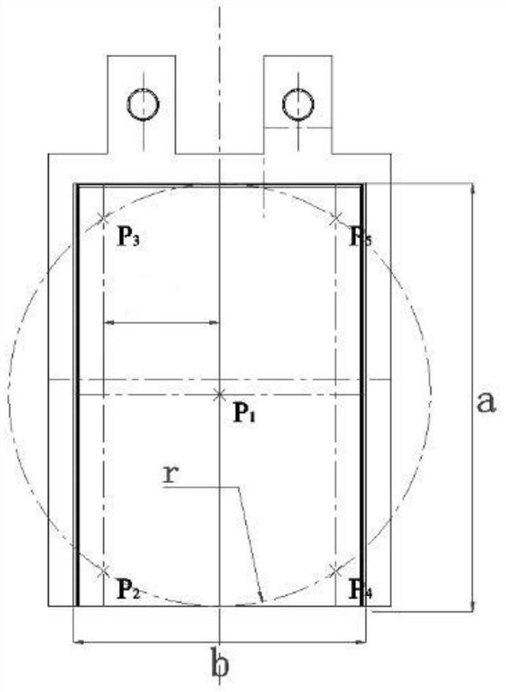 A performance evaluation method and evaluation system for flame-retardant materials for secondary batteries