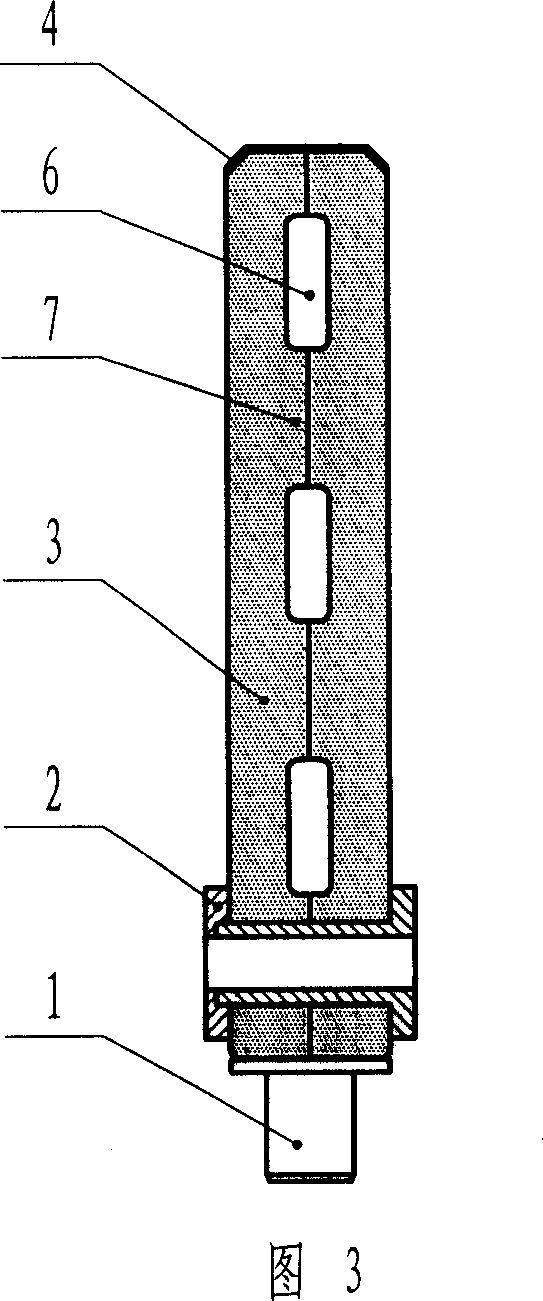 Hollow extracting micro-hole filtering element