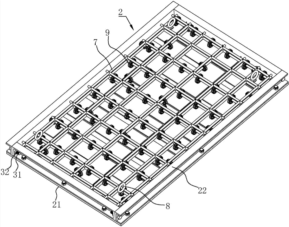 Concrete external wallboard reverse-driving forming device and forming method thereof