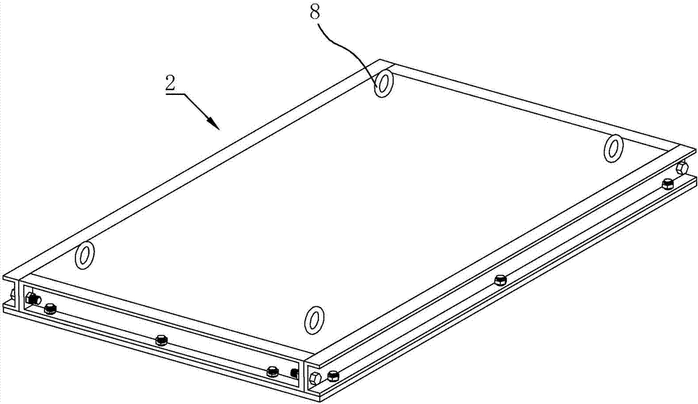 Concrete external wallboard reverse-driving forming device and forming method thereof