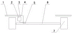 Dynamic testing method for door closing kinetic energy of elevator horizontally sliding door