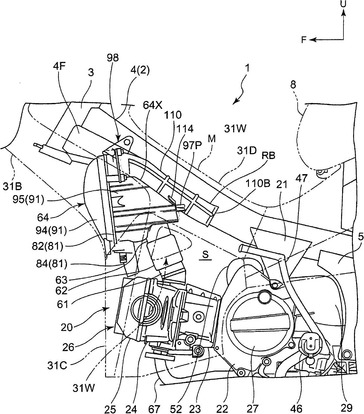 Saddle-ride type vehicle