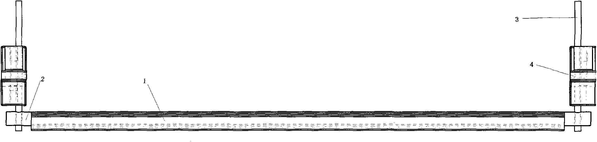 Elasticity adjusting device for pull rod type keyboard key