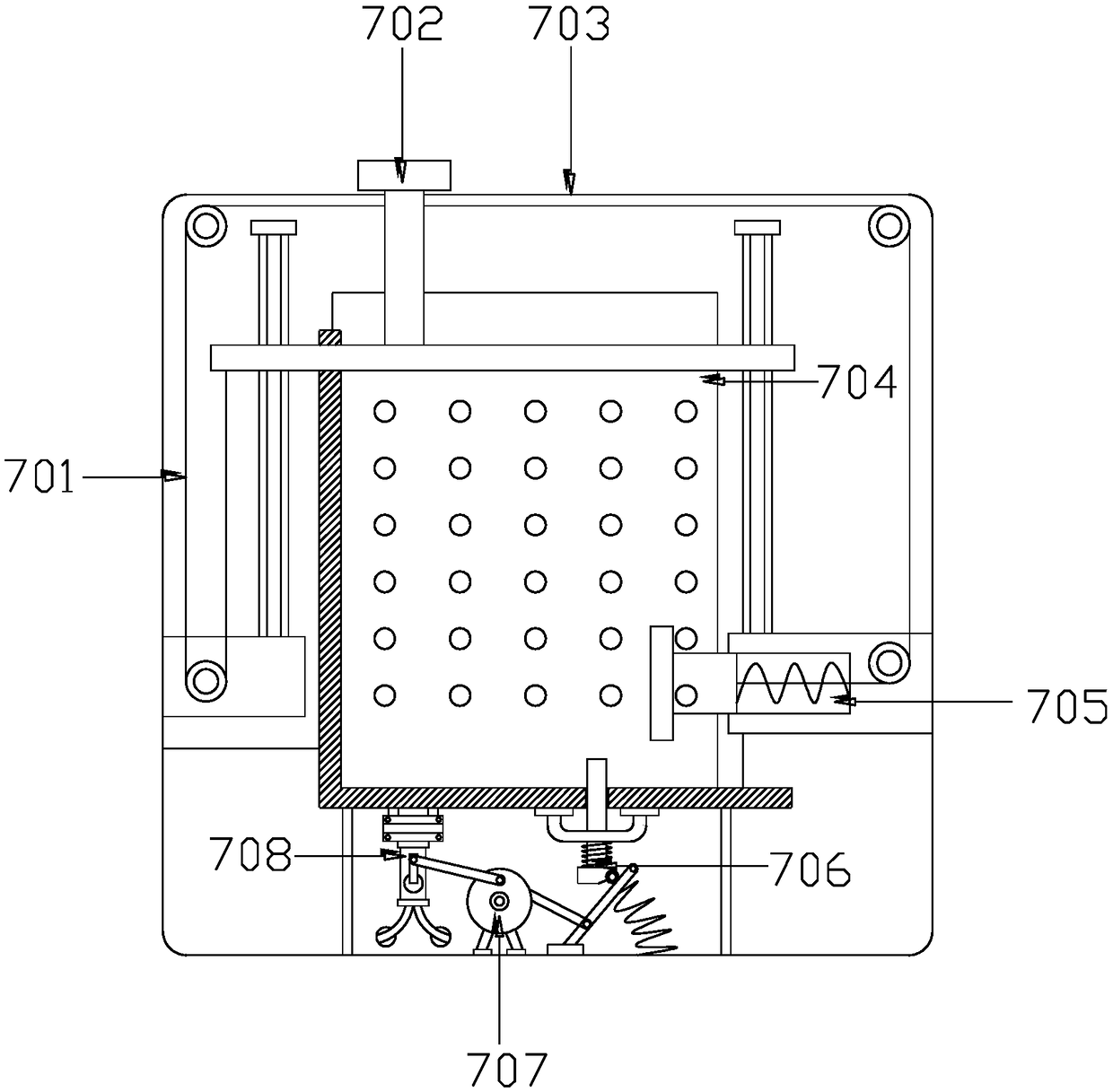 Automatic measuring device for components