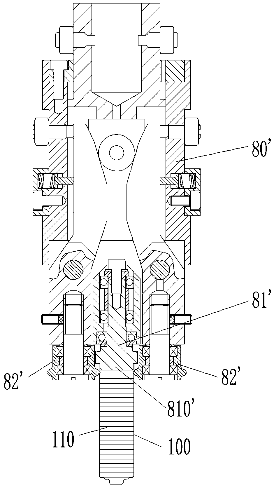 An alkaline battery production line and a production process thereof