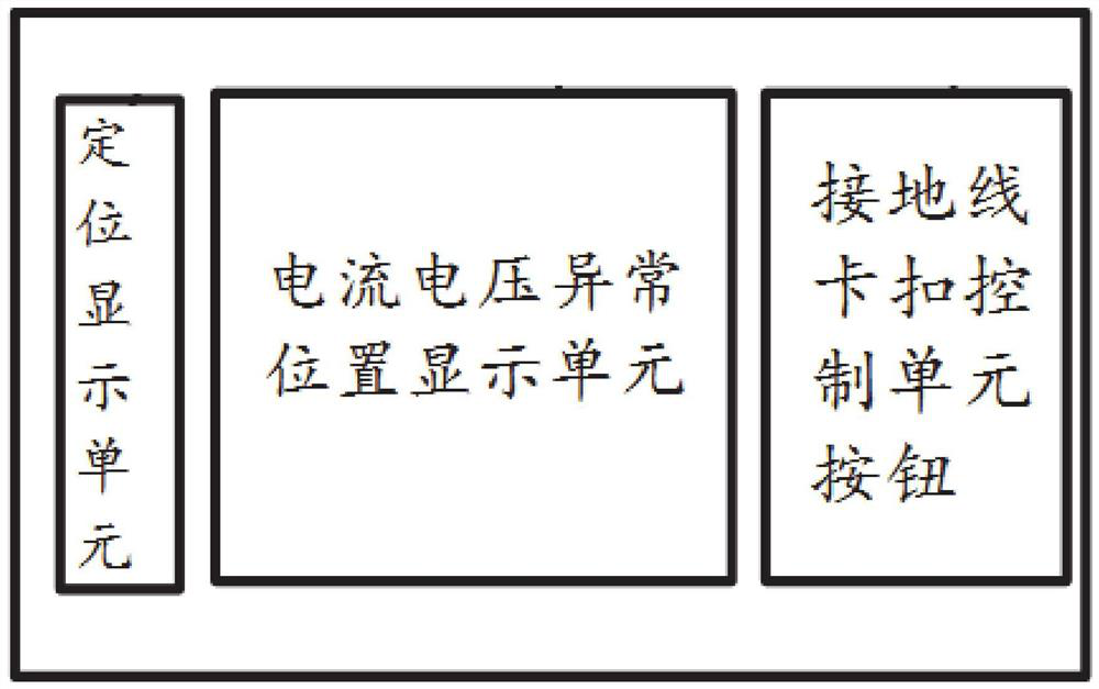 10kV line grounding wire hitching detection device and method