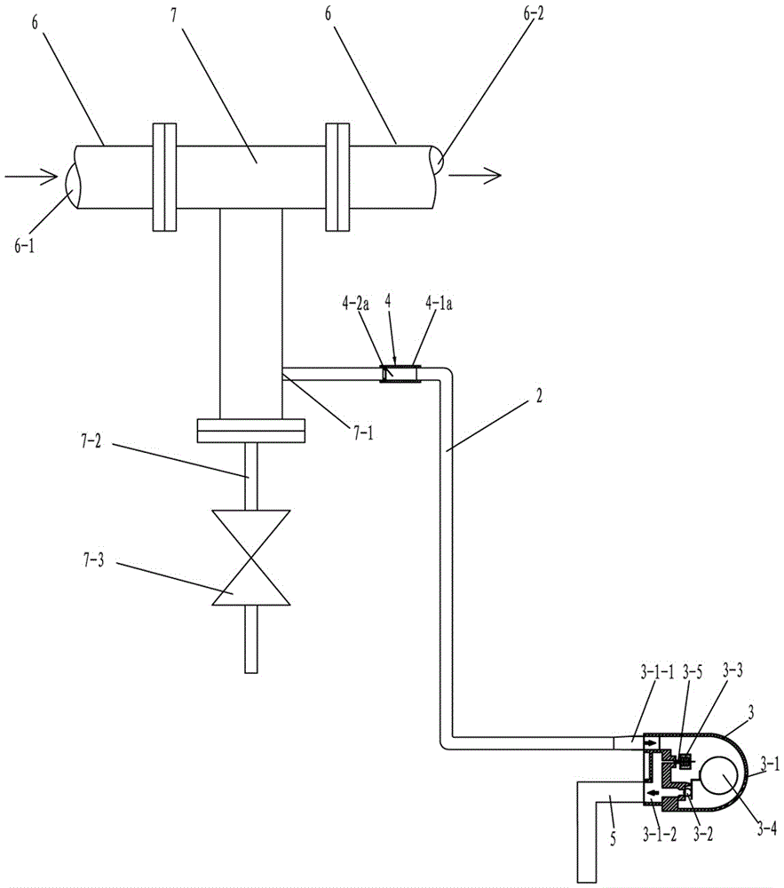 Steam lock relieving device of steam system drain valve