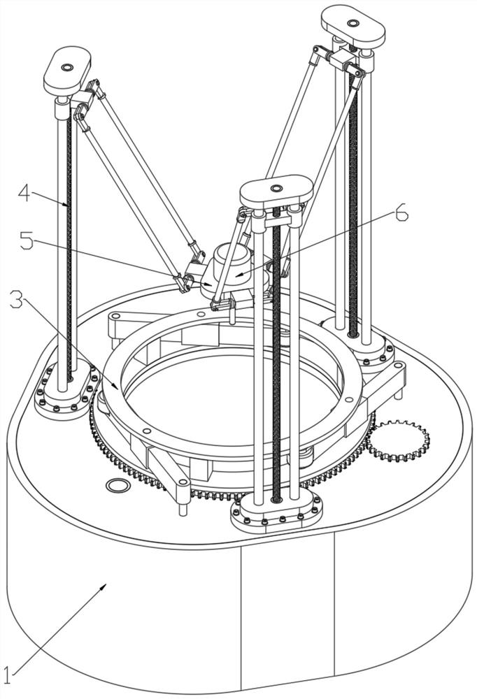 Cutting device for rectifier bridge support mold machining