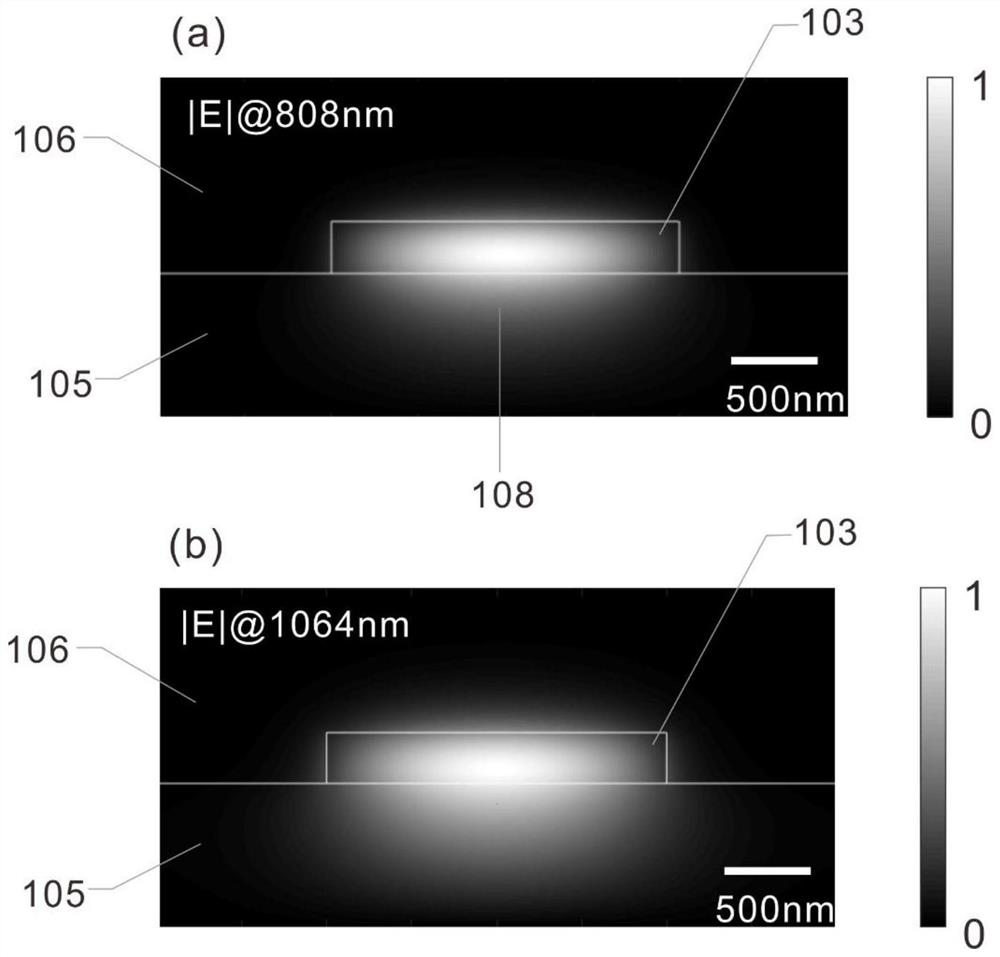 On-chip solid laser of optical pump