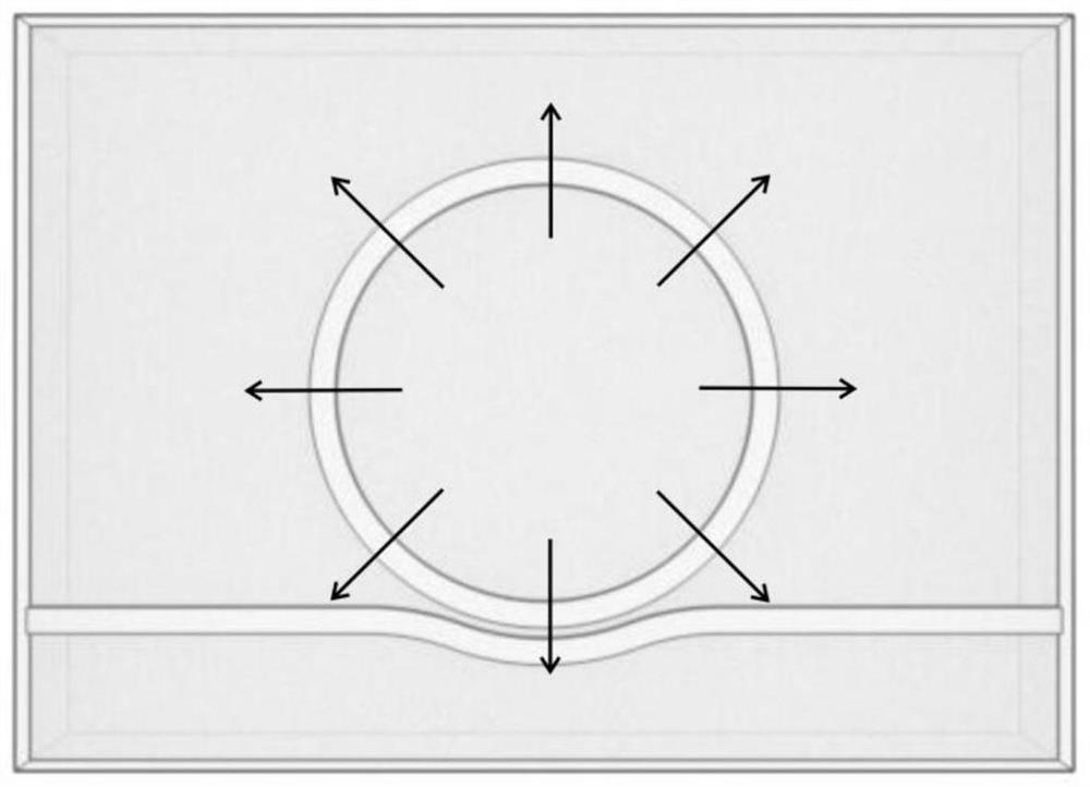 On-chip solid laser of optical pump