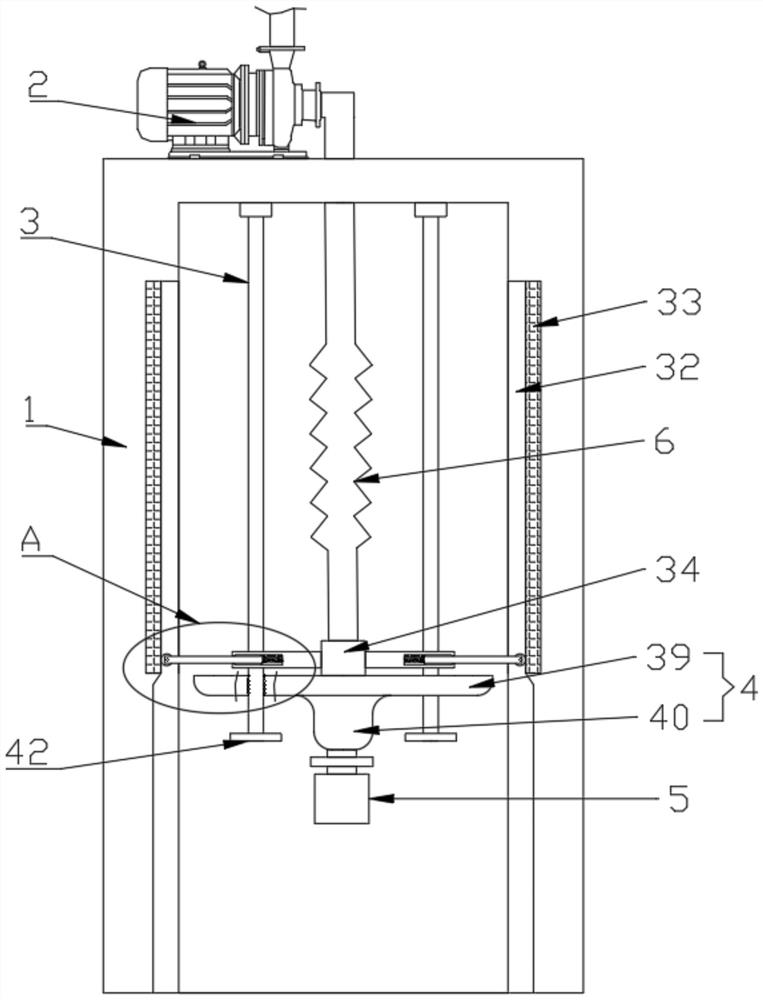 Drainage device for open pit mine