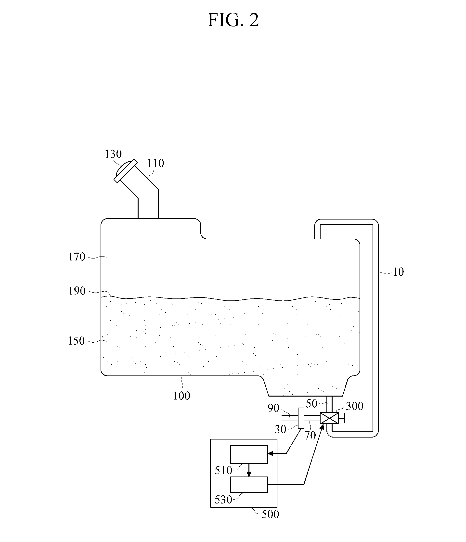 Integrated measuring apparatus for measuring vapor pressure and liquid level of liquid tank