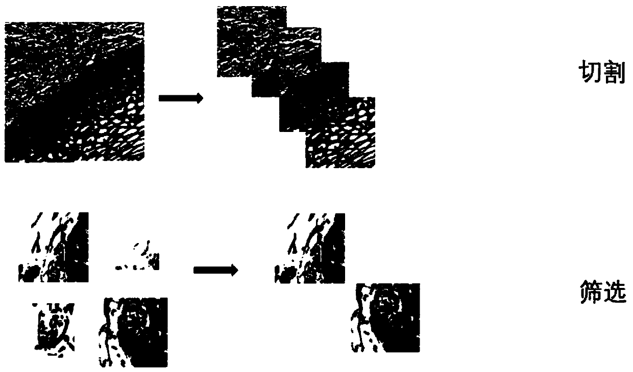 Method for detecting and positioning of cancer regions with small samples or unbalanced samples