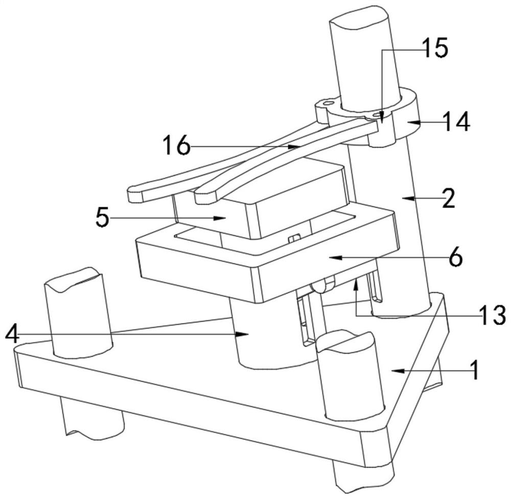 Concrete shrinkage and creep analysis device and method