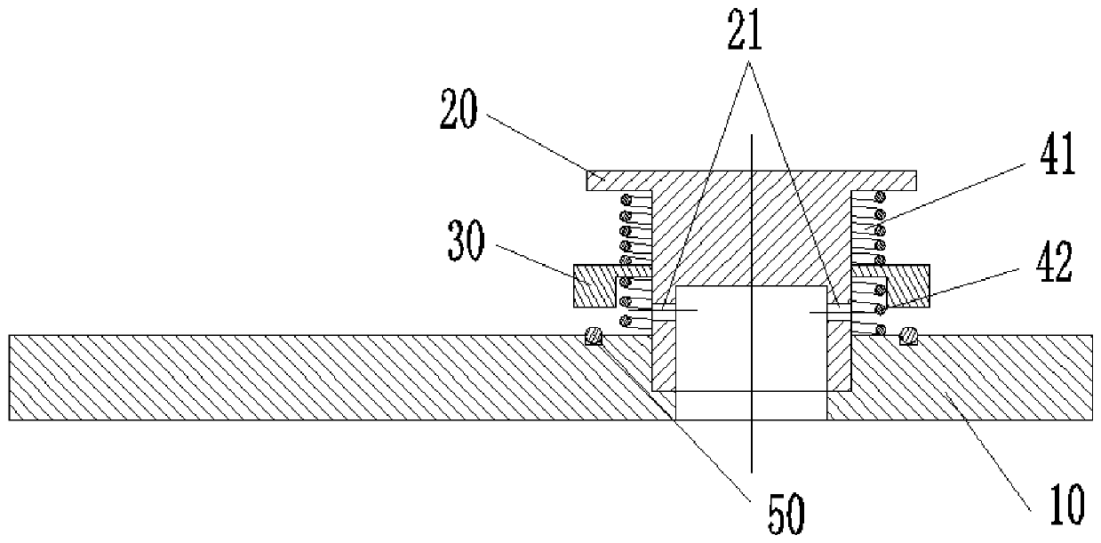 Exhaust assembly and compressor with same