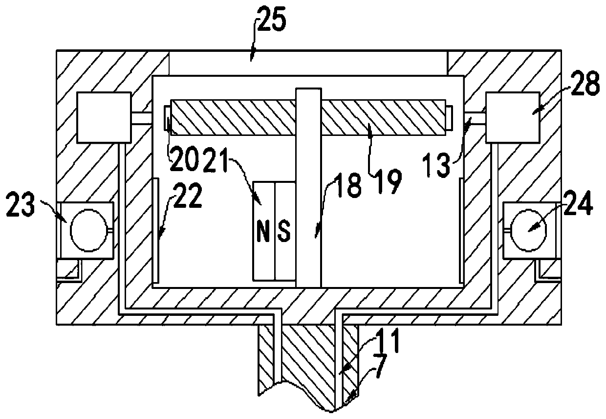 Anti-slope-slipping structure with warning function