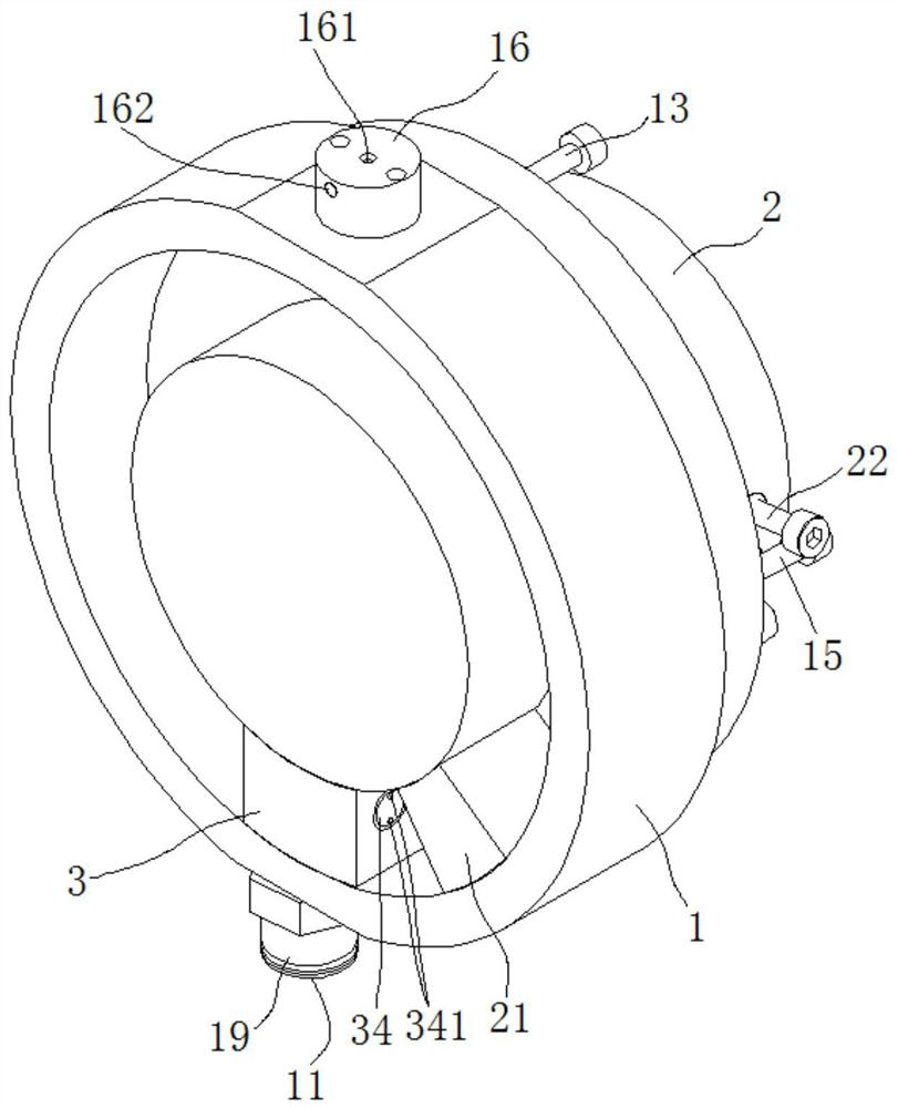 Distributor and main shaft