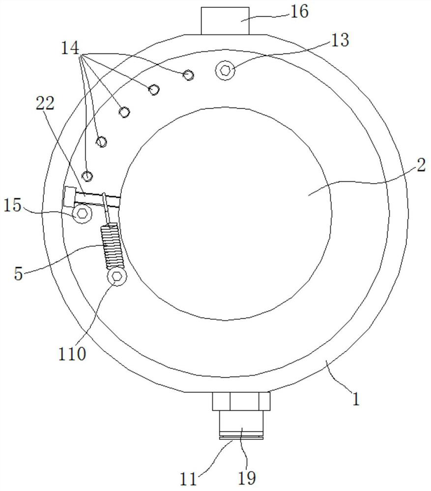 Distributor and main shaft