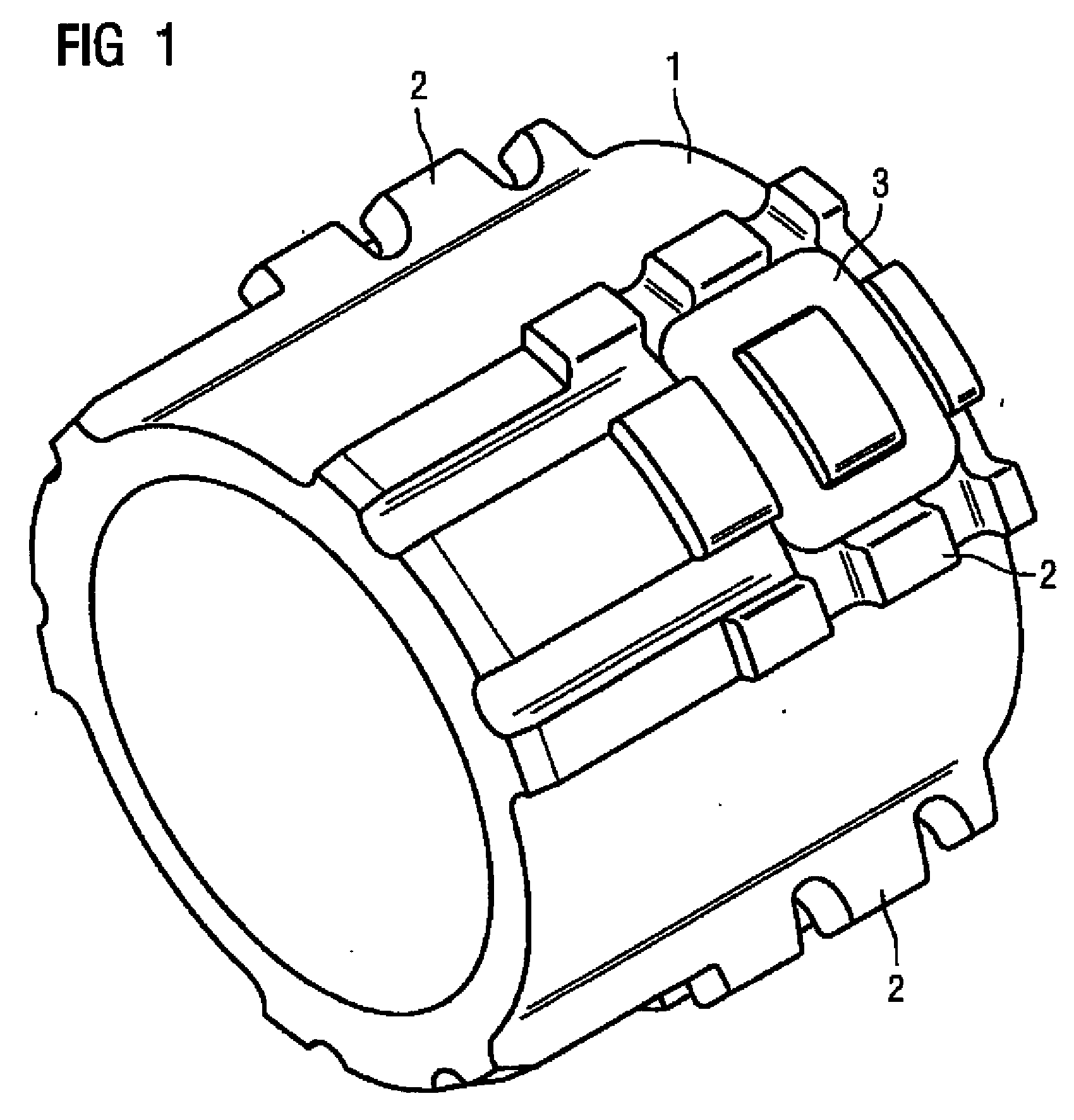 Rotary support with elastic connection device for installation of electric machines in tubes