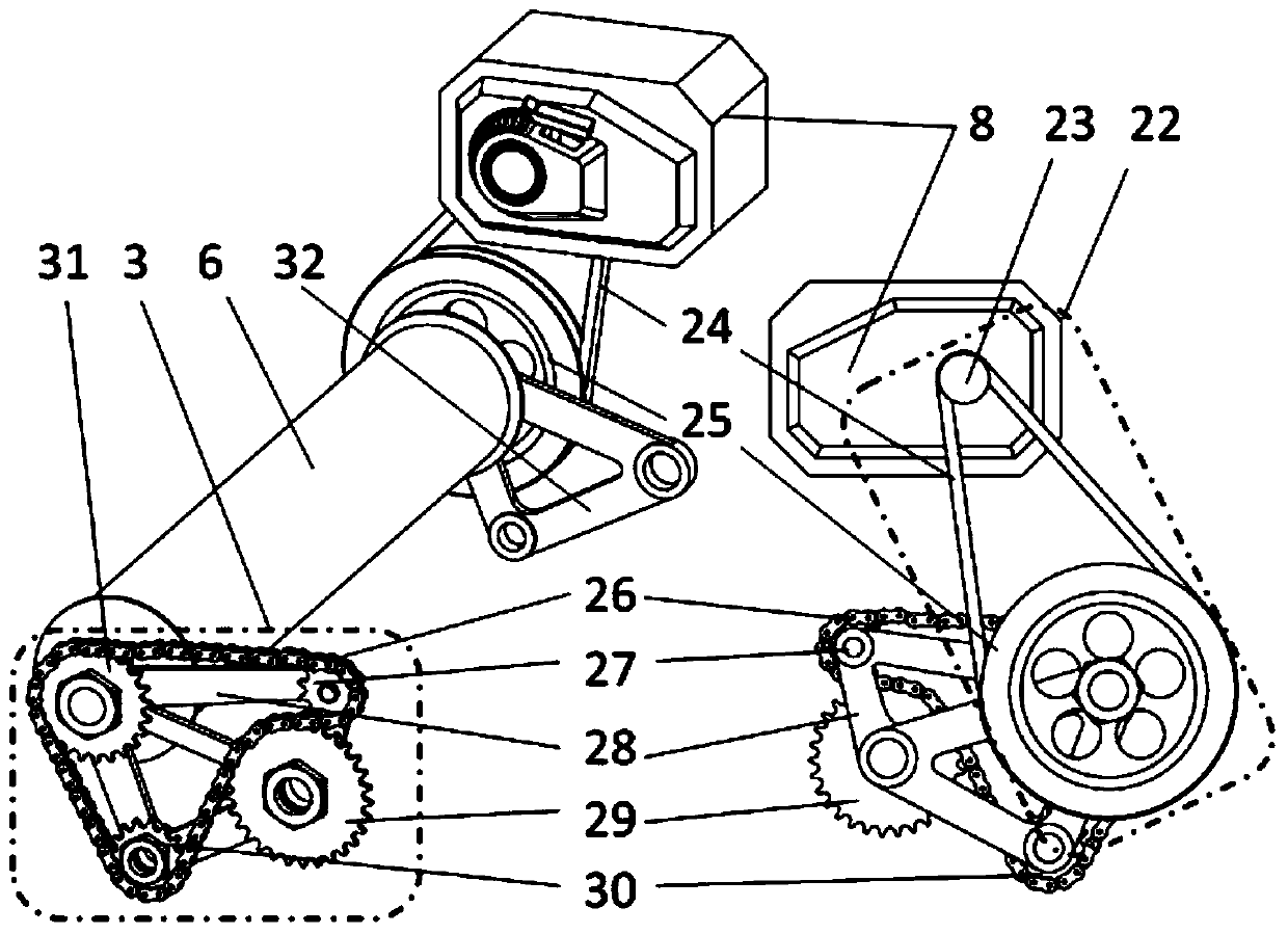 Dual-purpose garbage cleaning machine for small lawn road surface