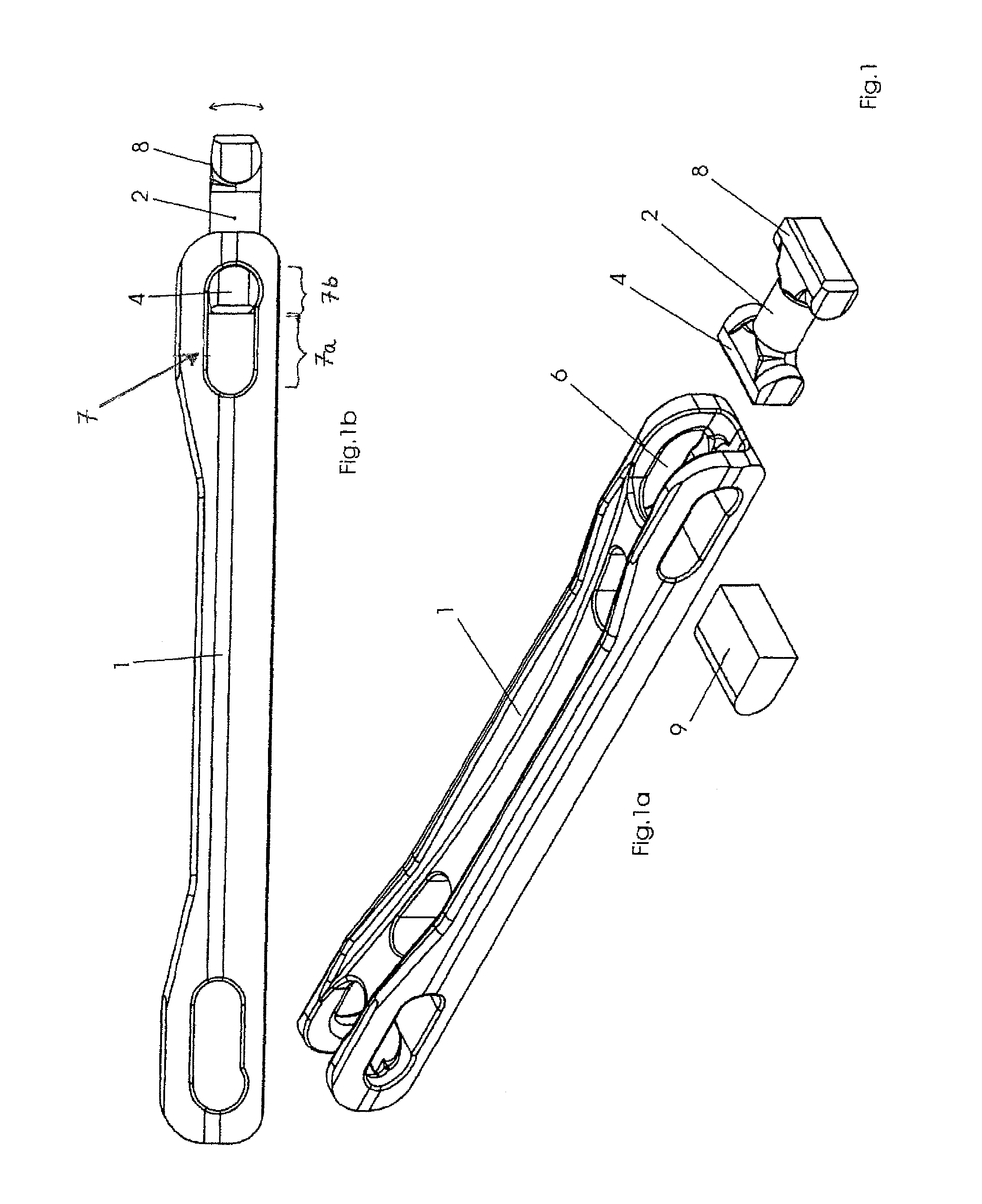 Rod coupling having a sacrificial element