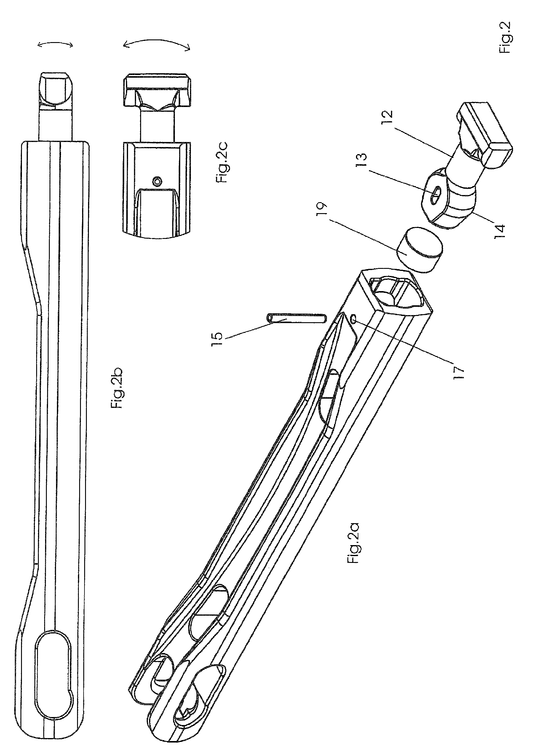 Rod coupling having a sacrificial element