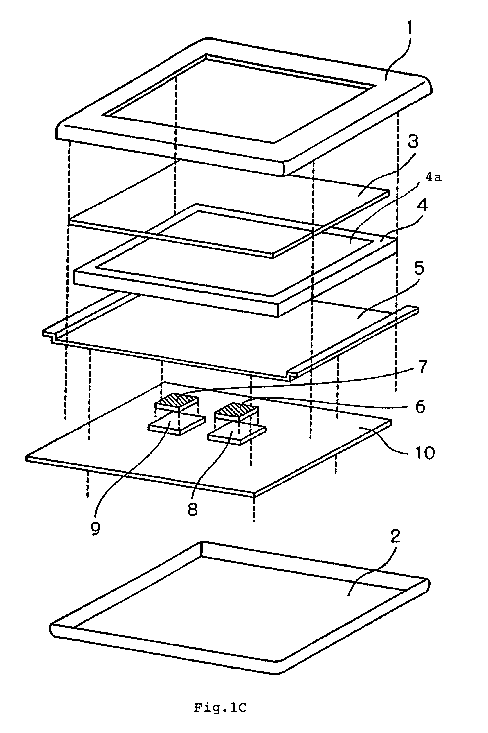 Electronic device having compact heat radiation structure