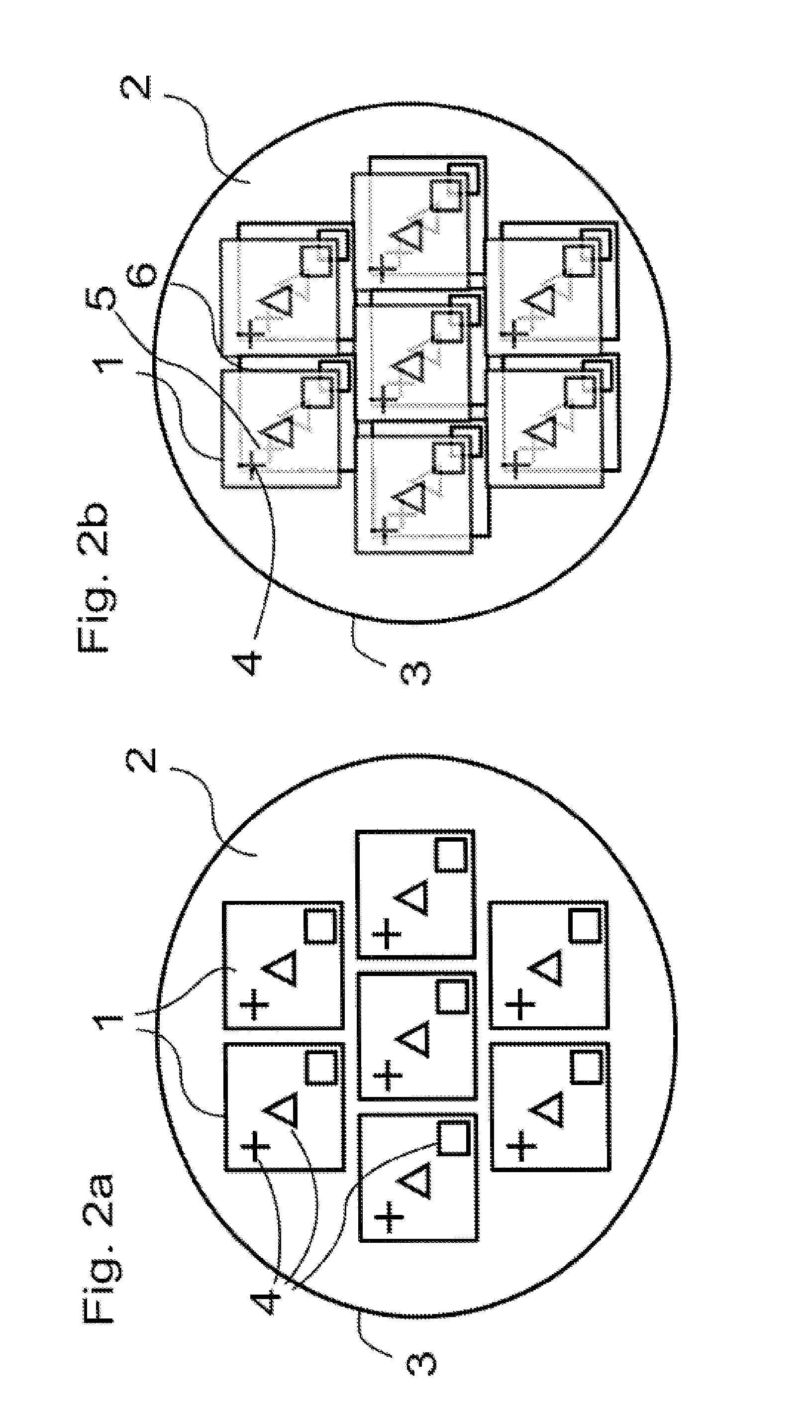 Method for determining the position of a rotation axis