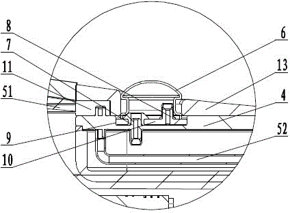 Hair shaving device with automatic oil injection mechanism