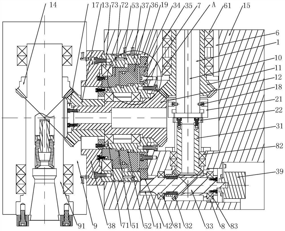 Any-angle indexing mechanism