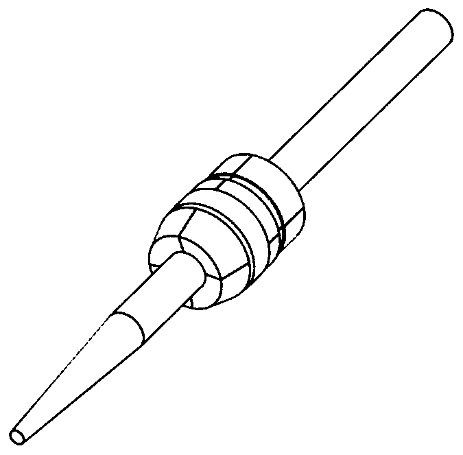 Discarding petal capable of reducing fluid resistance