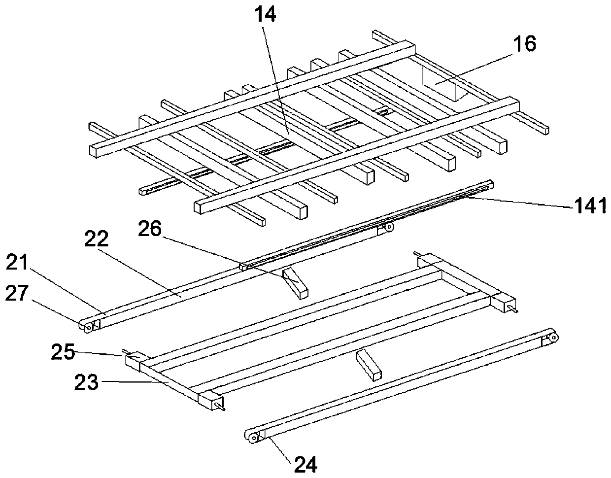 Laminate overturning inspection method