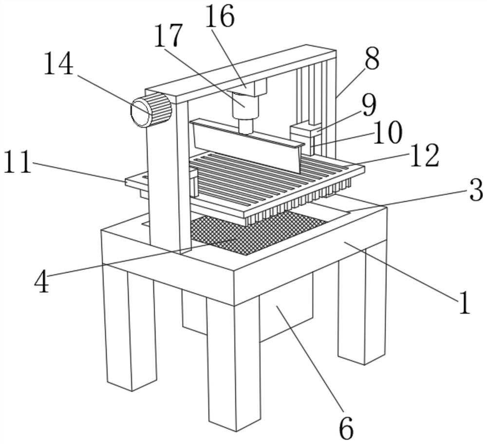 Cutting device for sponge