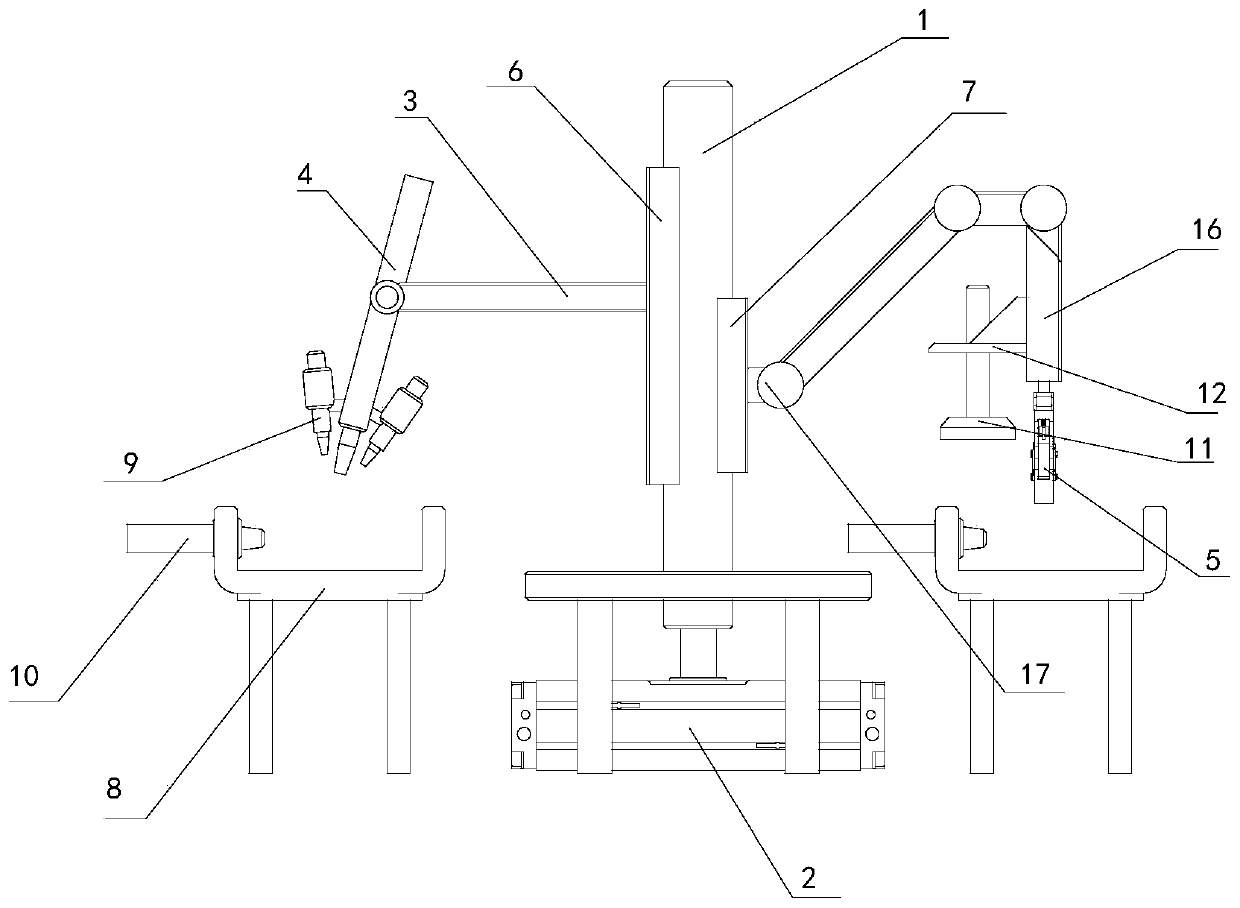 Automatic welding device