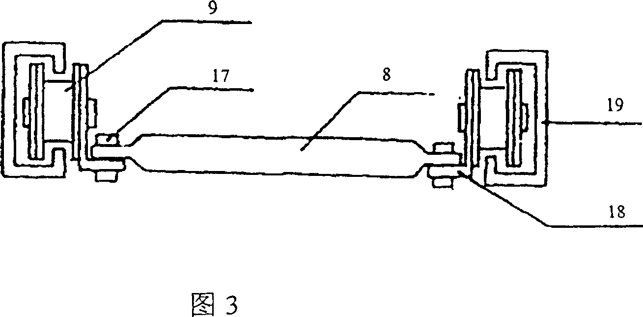 Hydaulic speed regulating type slow landing jack ladder escape device