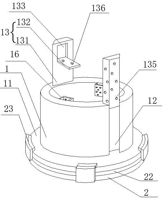 Flowerpot with branch binding function