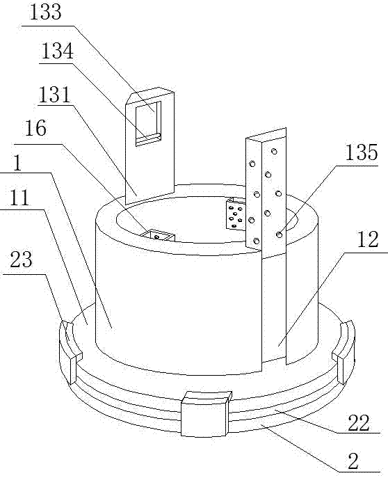 Flowerpot with branch binding function