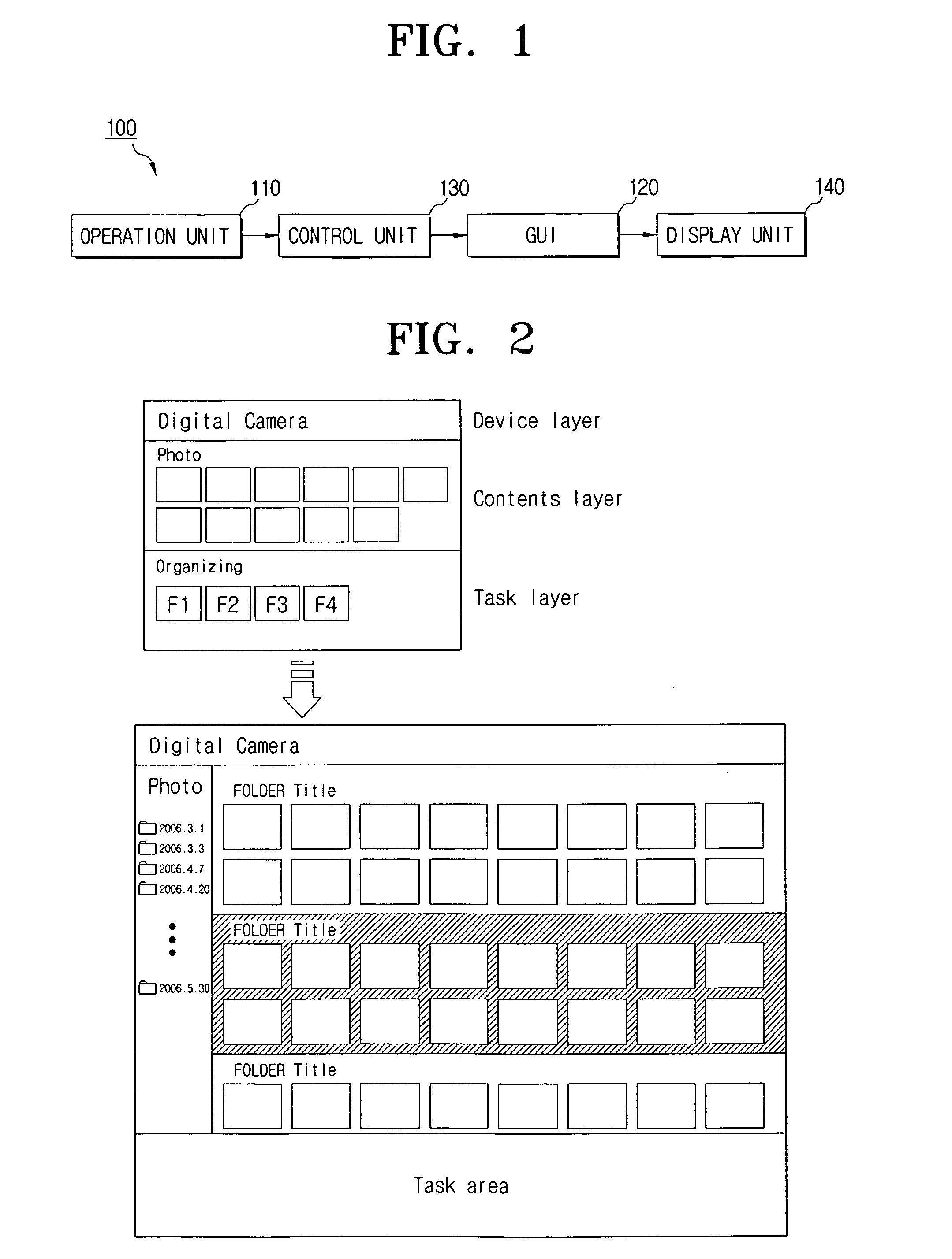 Electronic device for providing 3D user interface and method of providing a 3D user interface