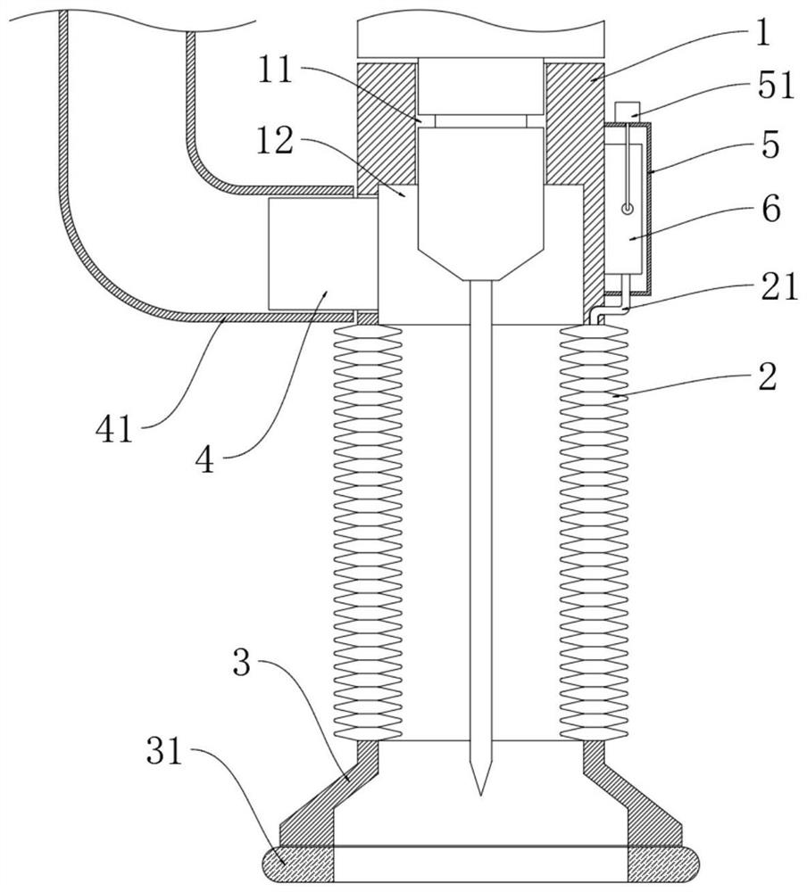 Energy-saving tool-accompanying dust collecting protecting cover for cutting machine