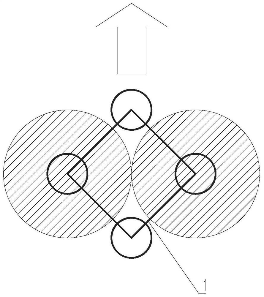 A kind of unmanned aerial vehicle electrostatic pollination device and method