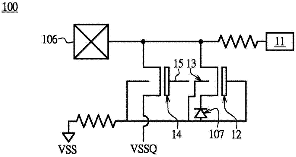 Electrostatic discharge protection device, memory element and electrostatic discharge protection method