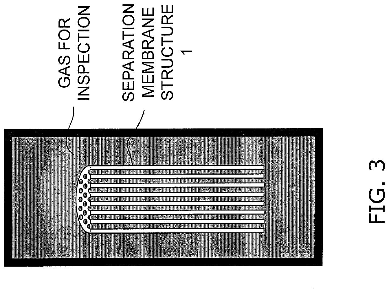 Method for inspecting separation membrane module and method for manufacturing separation membrane module