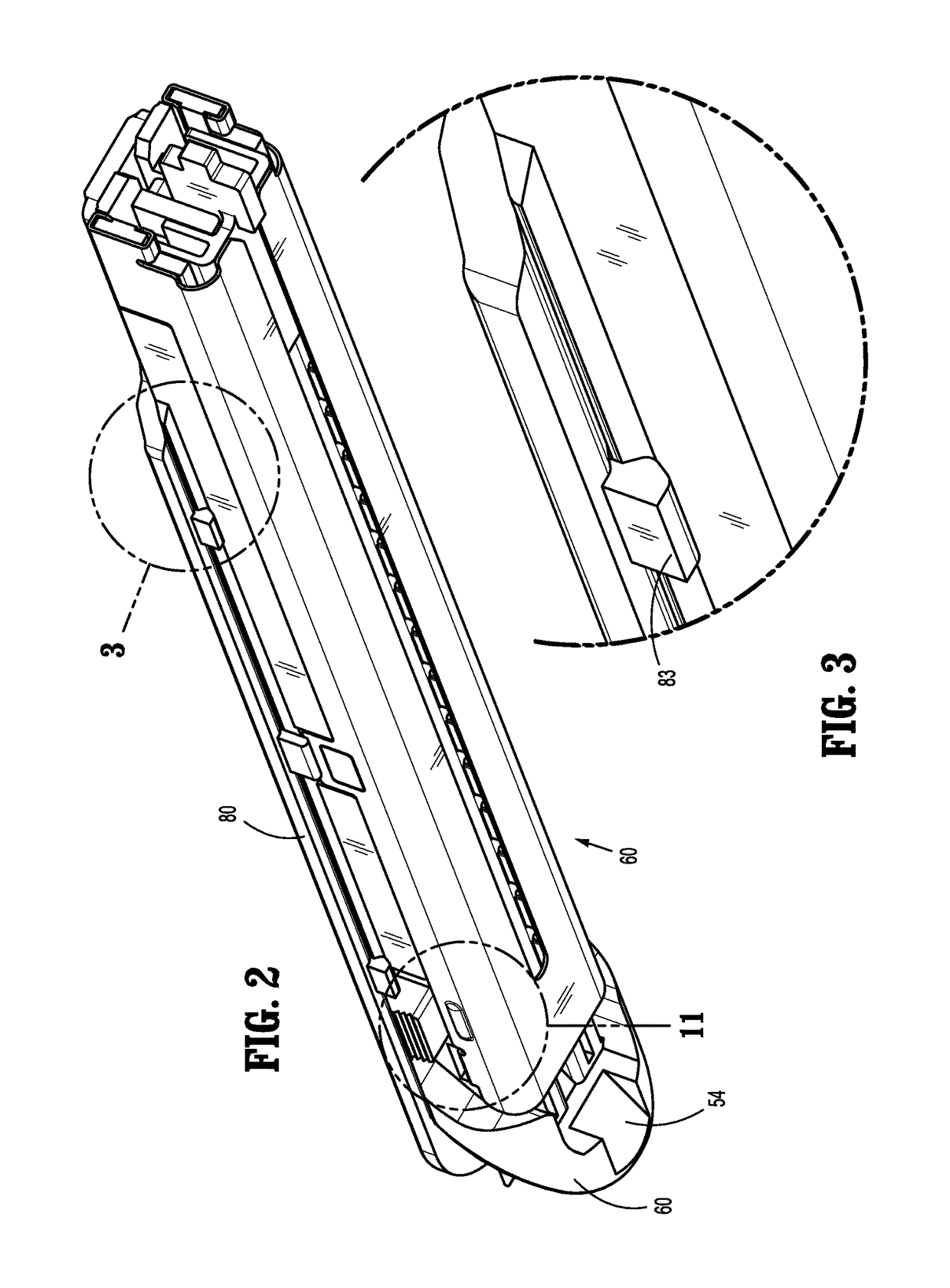 Staple cartridge with shipping wedge