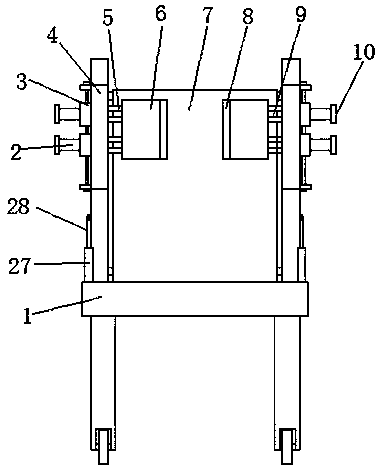 Obstetric-gynecology movable support