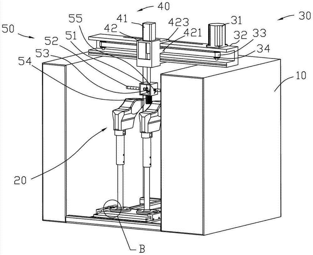 A fully automatic shoe sole grinding machine