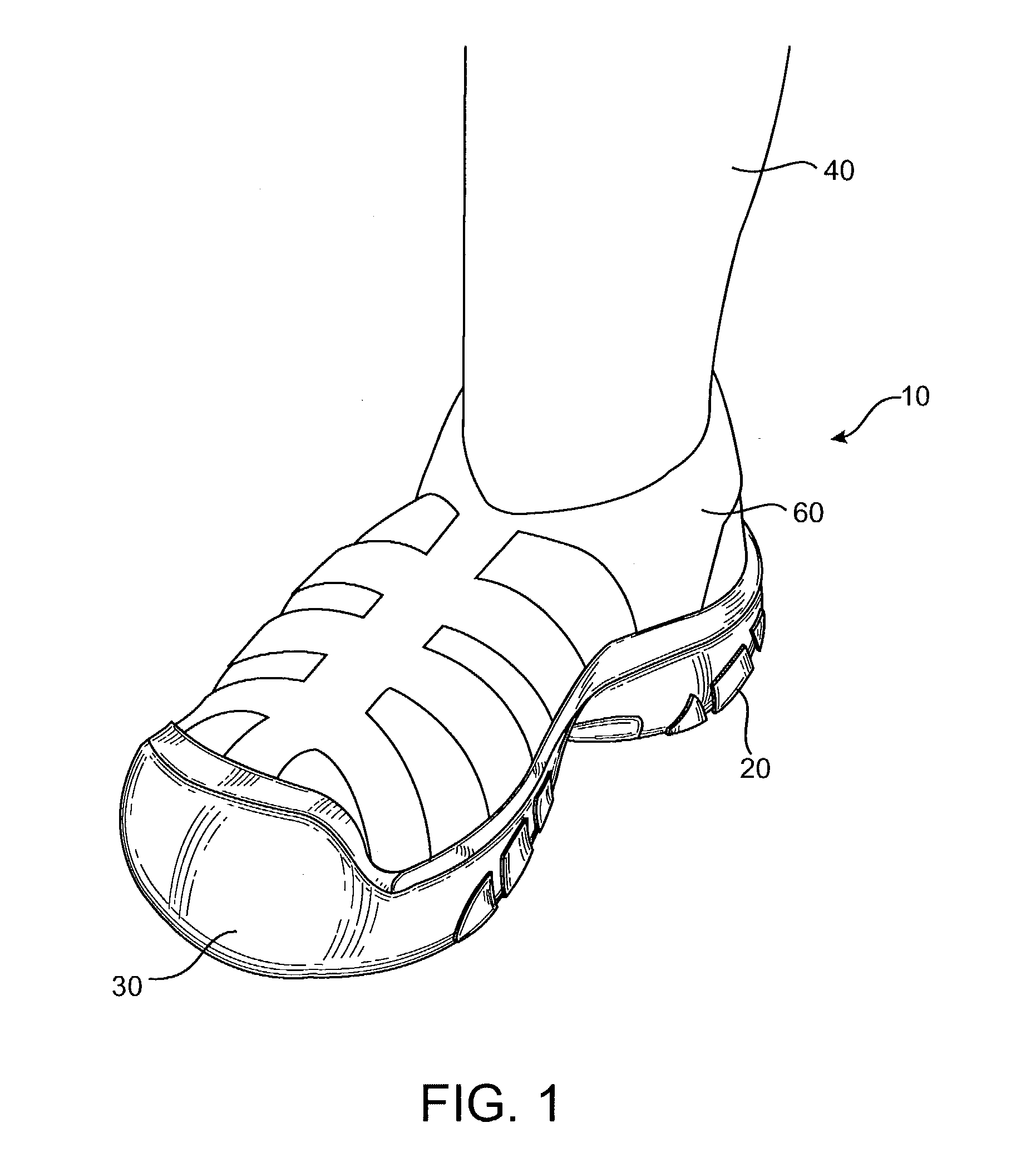 Toe protection sandal